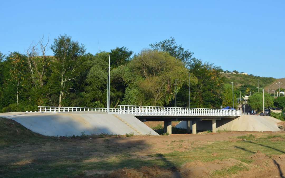 Inauguración de Puente en Barrio «La Racca»