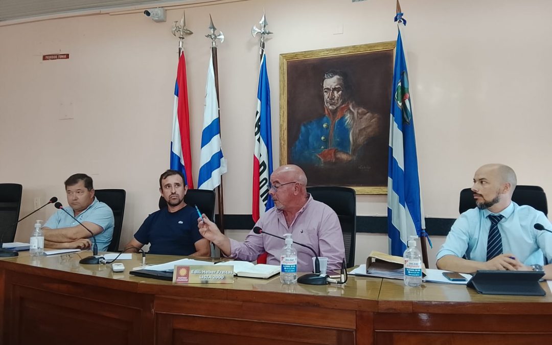 Visita de los Alcaldes de Tranqueras y Vichadero a la Comisión Asesora de Vialidad y Obras Públicas